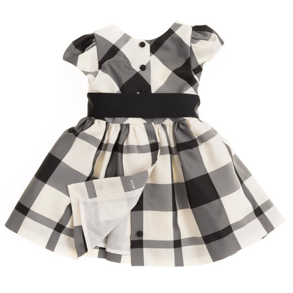 Ralph Lauren Tartan Plaid Black and White Dress - Picture 2 of 5